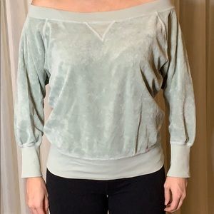 Juicy Couture Sea Mist Terry Cloth Top